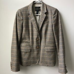 J Crew Schoolboy Blazer in Tartan